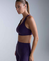 Form Strappy Low Impact Bra, Velvet Purple/Velvet Purple
