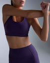 Form Strappy Low Impact Bra - VELVET PURPLE/VELVET PURPLE