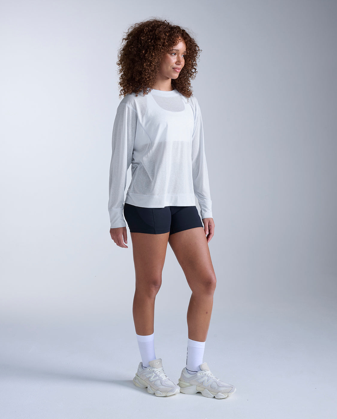 ReLight Long Sleeve, White/White