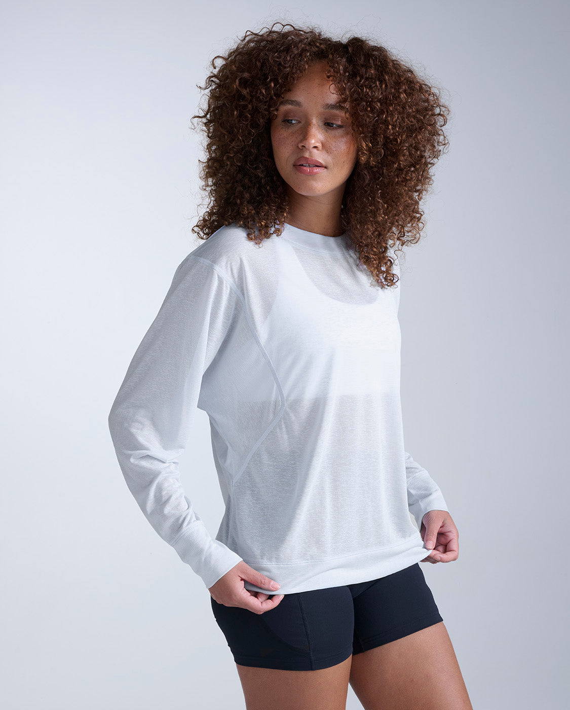 ReLight Long Sleeve, White/White