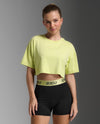 Form Soft Jersey Crop Tee - Cool Matcha/Cool Matcha