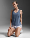 Aero Mesh Singlet - INDIGO/INDIGO REFLECTIVE