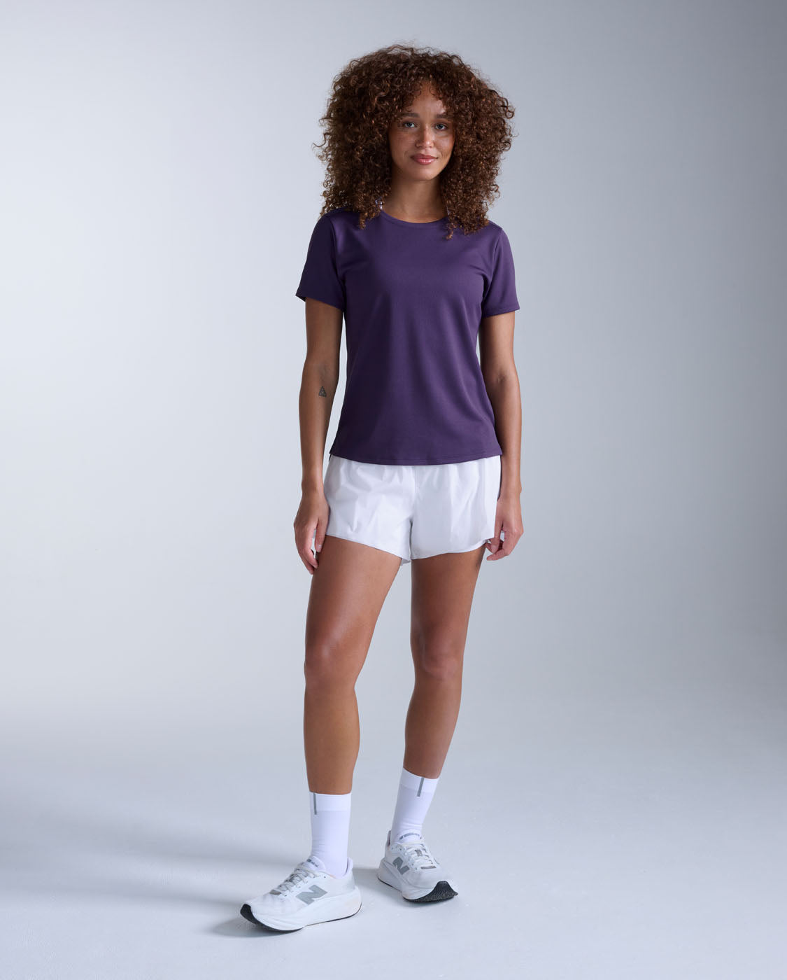 Aero Mesh Tee, Velvet Purple/Purple Reflective