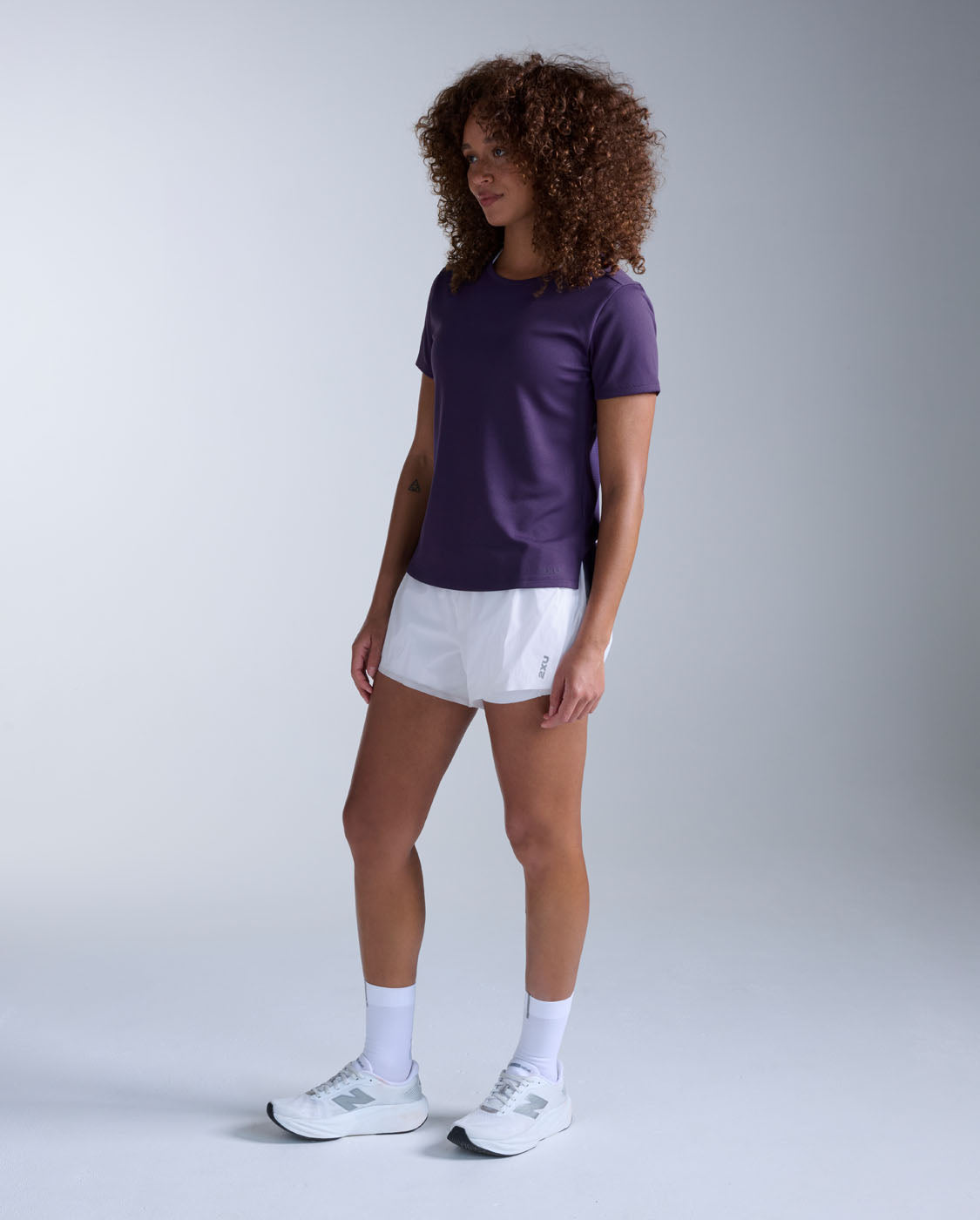 Aero Mesh Tee, Velvet Purple/Purple Reflective