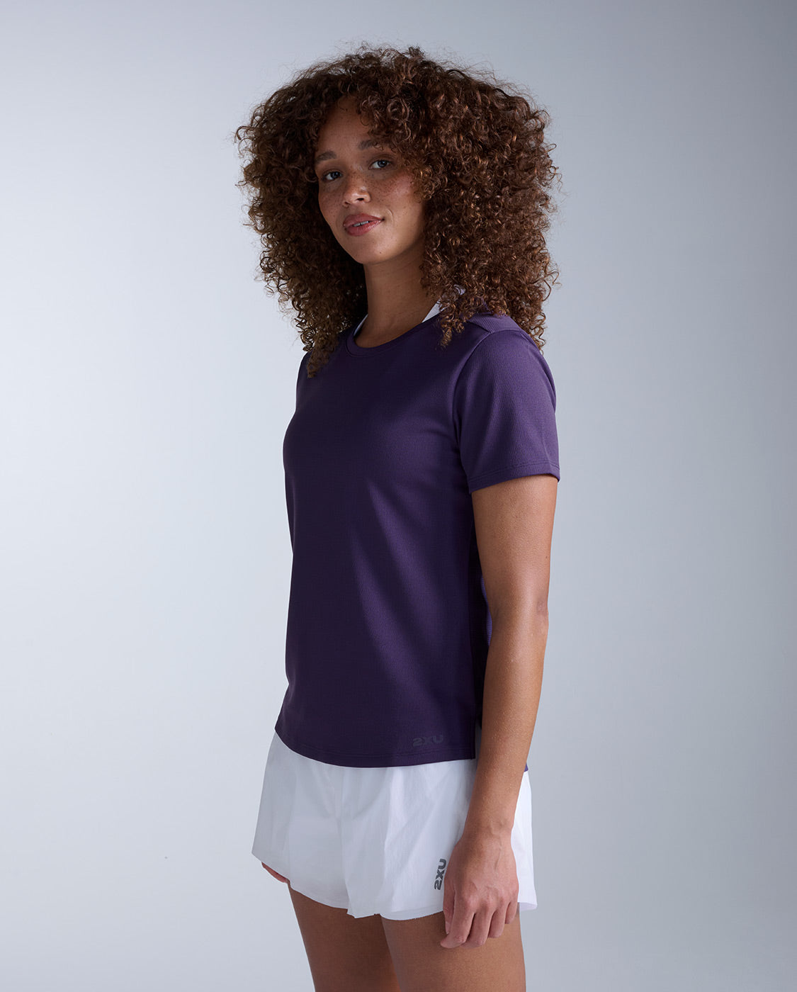 Aero Mesh Tee, Velvet Purple/Purple Reflective