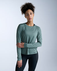 Aero Long Sleeve, Olive Leaf/Olive Leaf Reflective
