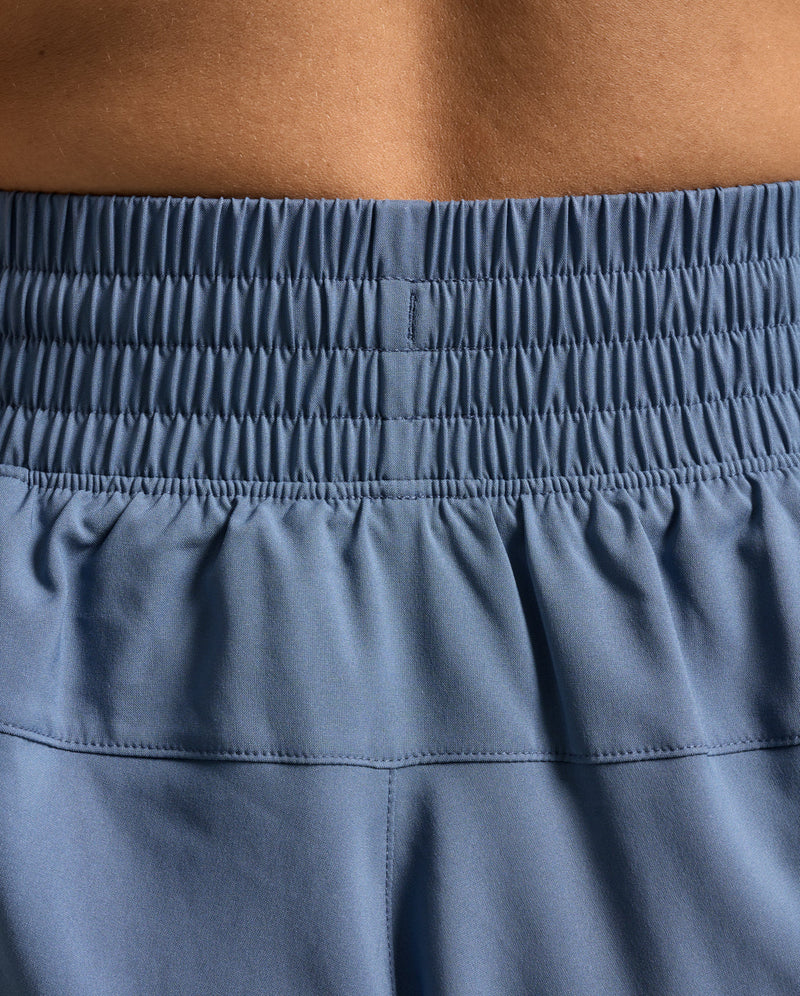 Aero Hi-Rise 4 Inch Shorts, Indigo/Indigo Reflective