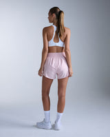 Aero Hi-Rise 4 Inch Shorts, Pink Frost/Pink Frost Reflective