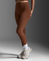 Fluid Hi-Rise Tights, Sepia/Sepia