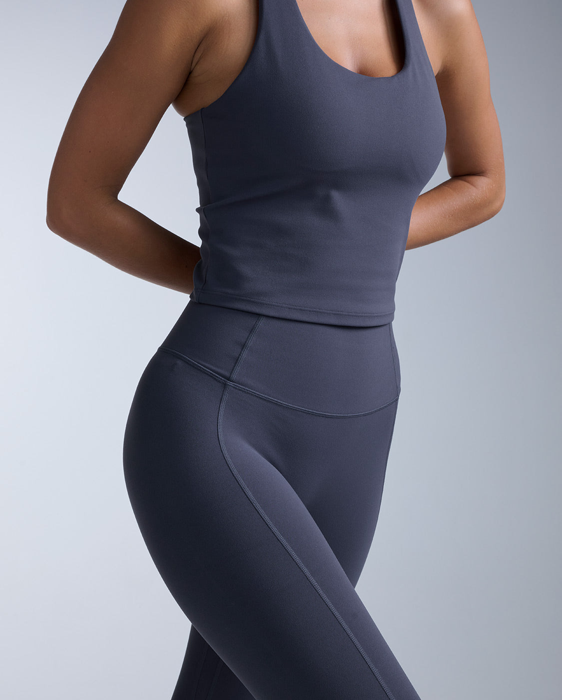 Fluid Hi-Rise 7/8 Tights, India Ink/India Ink