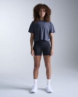 Form Soft Jersey Relaxed Tee, India Ink/White
