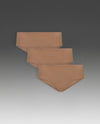 Invisible Hipster Brief 3 Pack - SAND/SAND