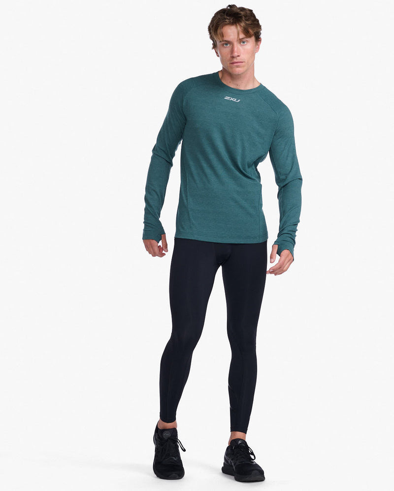 Ignition Base Layer Long Sleeve
 
 , Deepjademarle/silverreflective
