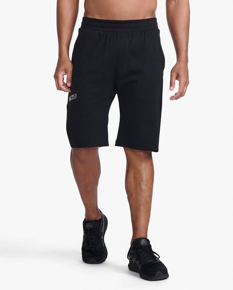 Commute 9 Inch Shorts, Black/White