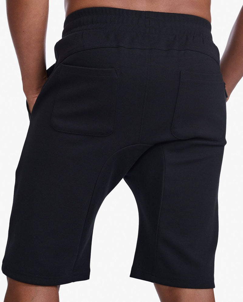 Commute 9 Inch Shorts, Black/White