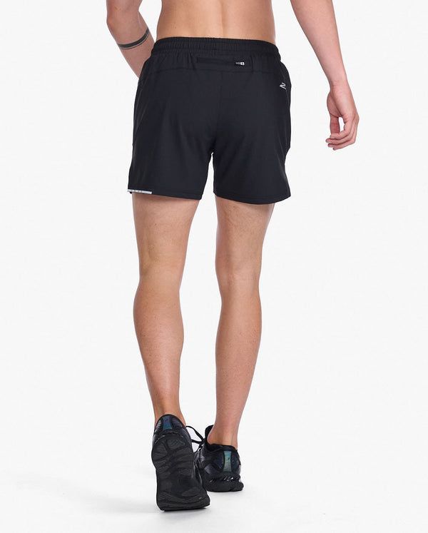 Aero 5 Inch Shorts
 
 , Black/silver Reflective