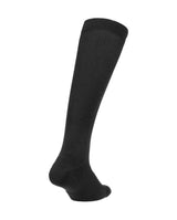 Flight Knee Length Compression Socks, Black/Black