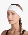 Ignition Headband - WHITE/SILVER REFLECTIVE